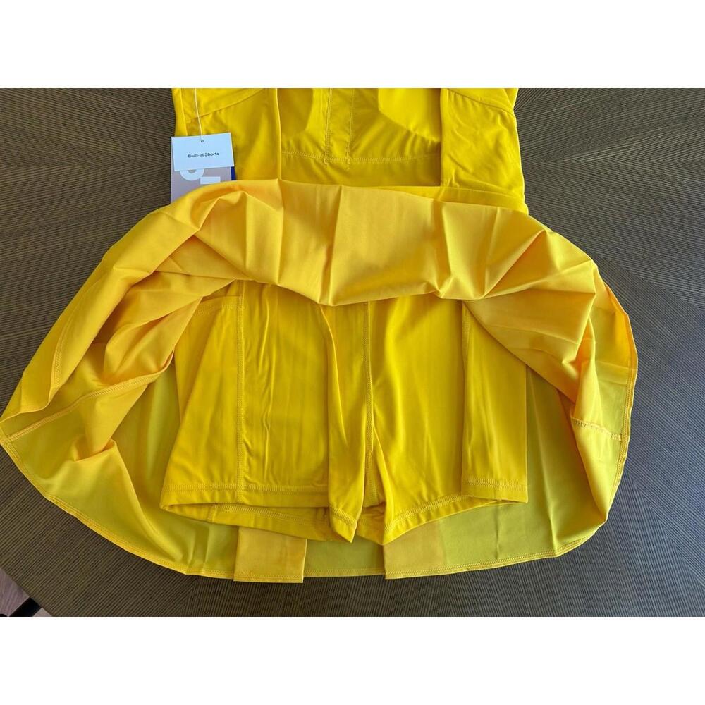 NEW Women's Game Day Active Dress Joylab Tennis Pickleball Dress Yellow - Picture 8 of 8